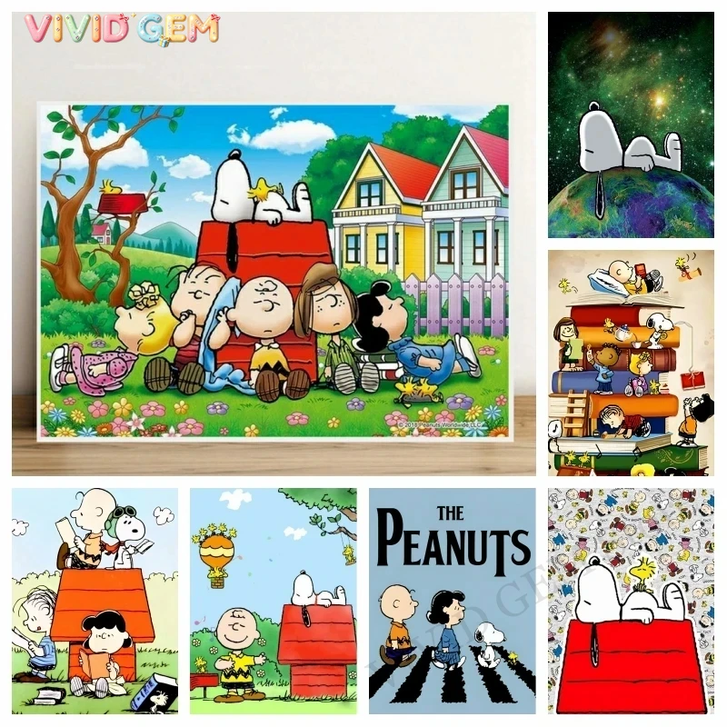 VIVID GEM 2026 New Cute Snoopy - Photo Mosaic Print recension och pris