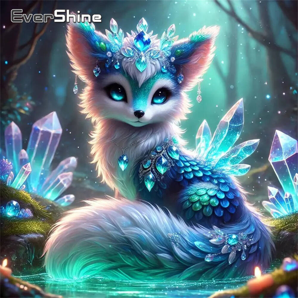Evershine Diamond Painting Fox - Photo Mosaic Print recension och pris